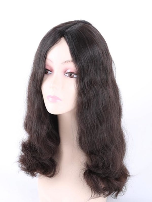 Fixed Parting Bio Hair Ladies Wig