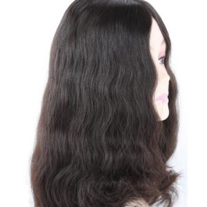 Fixed Parting Bio Hair Ladies Wig