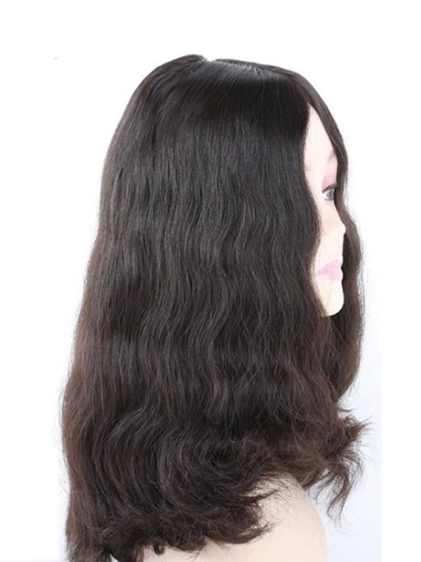 Fixed Parting Bio Hair Ladies Wig